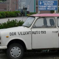 Fluchtauto aus der DDR. Foto: cc-by Sint-Katelijne-Waver