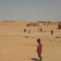 Nach der Schule in der Westsahara