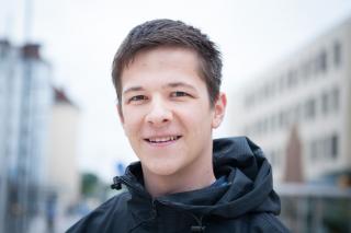 Daniel Wenda (22), Fachschule Kufstein, Sport-, Kultur- und Veranstaltungsmanagement. Foto: Luiza Puiu