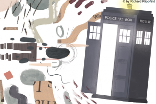 Illustration zu Doctor Who, © by Richard Klippfeld