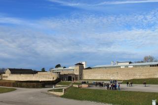 Blick auf die Gedenkstätte Mauthausen. Fotos: Nina Aichberger